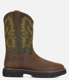 Puss And Boots Costume Thorogood Buffalo Ridge 11" Nano Square Toe WP Wellington Boot - Men