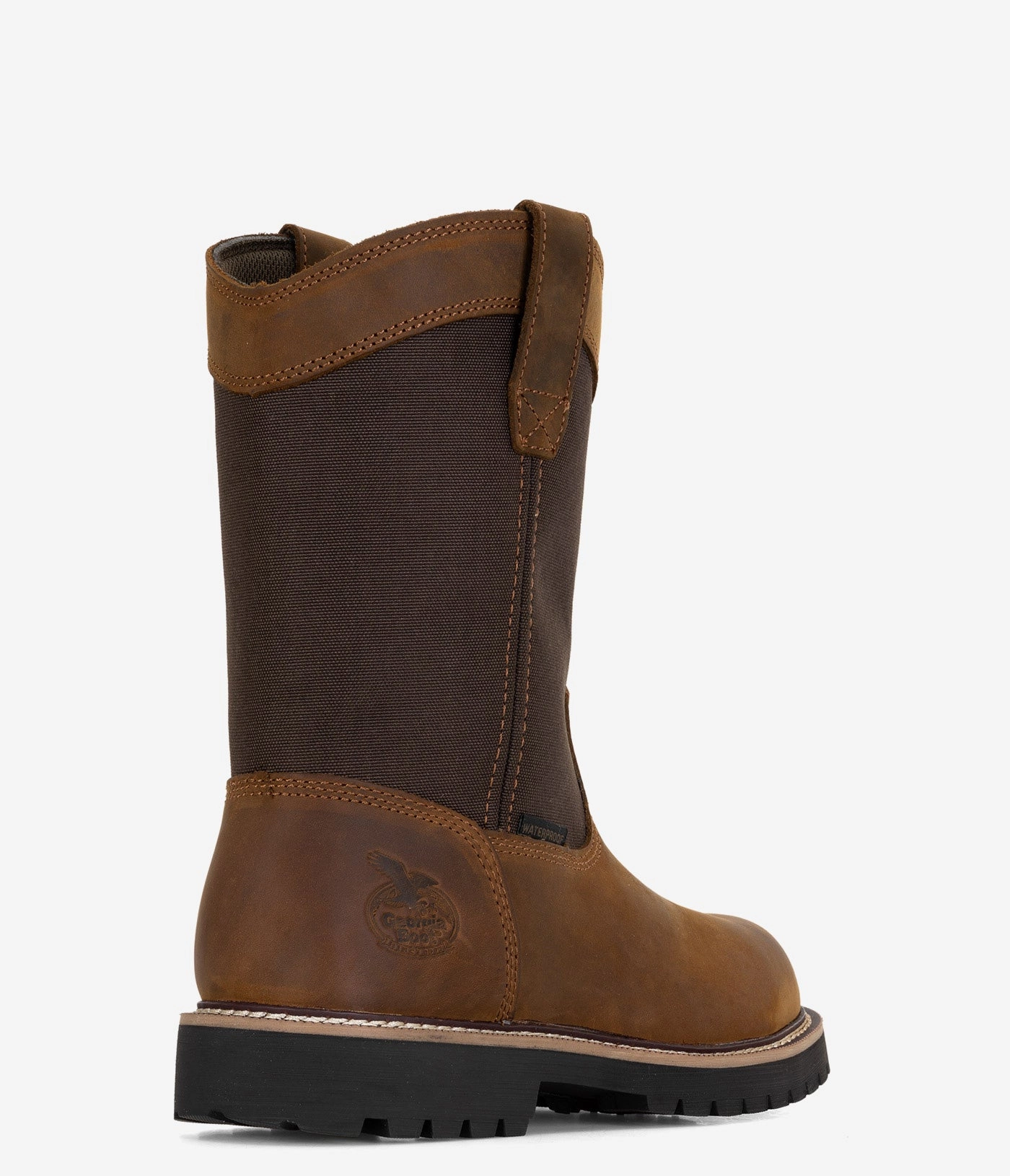 Georgia Boot Core 37 Steel Toe Waterproof Wellington Work Boot - Men Western Boots Round Toe