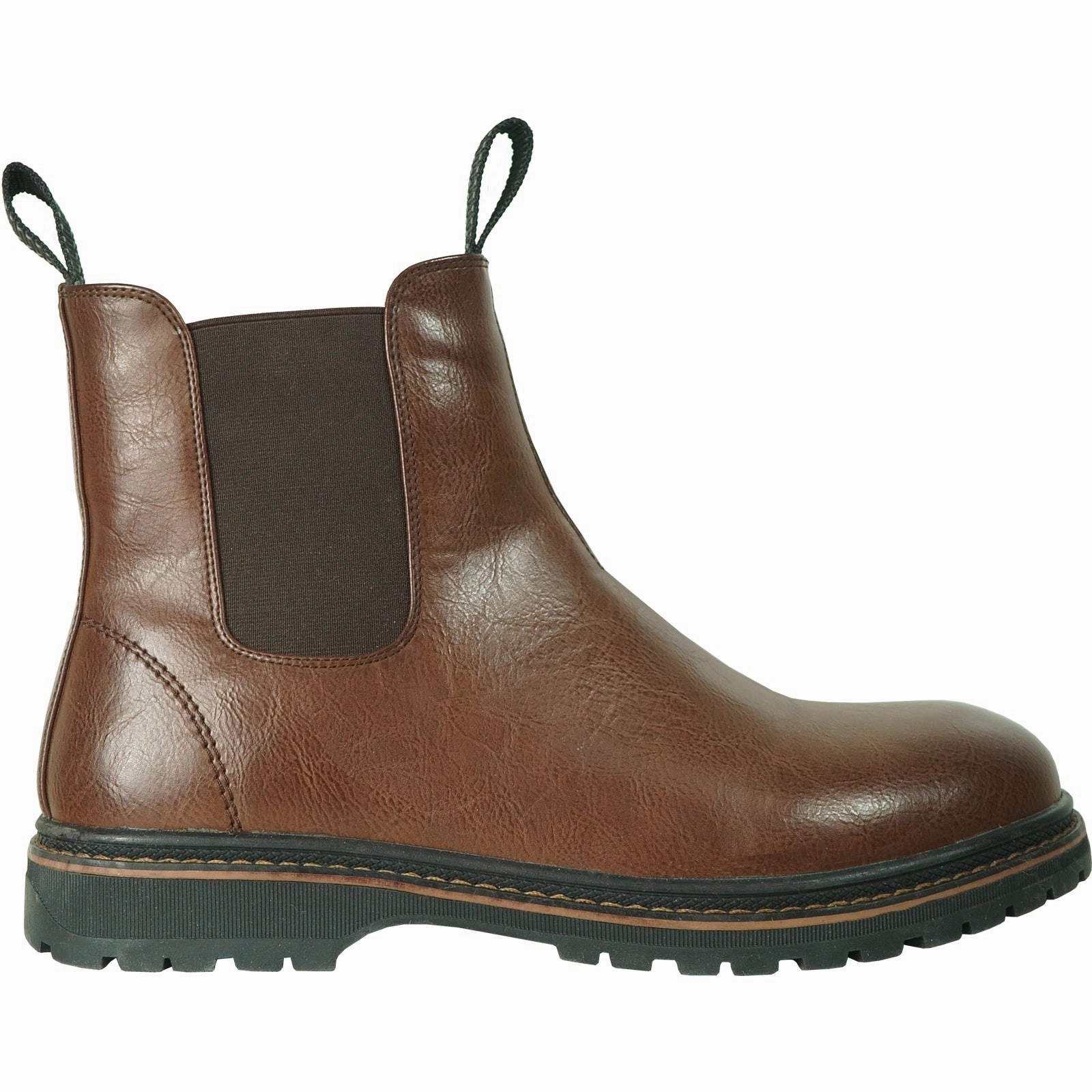 Rockrooster Boots BRAVO Men Boot MARK-2 Casual Winter Fur Boot - Waterproof Brown