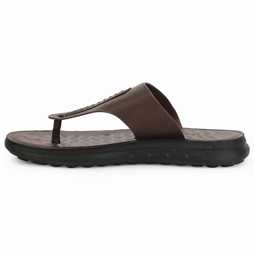 Shower Slippers Healers Brown Casual Slipper For Men GHD-82 By Liberty