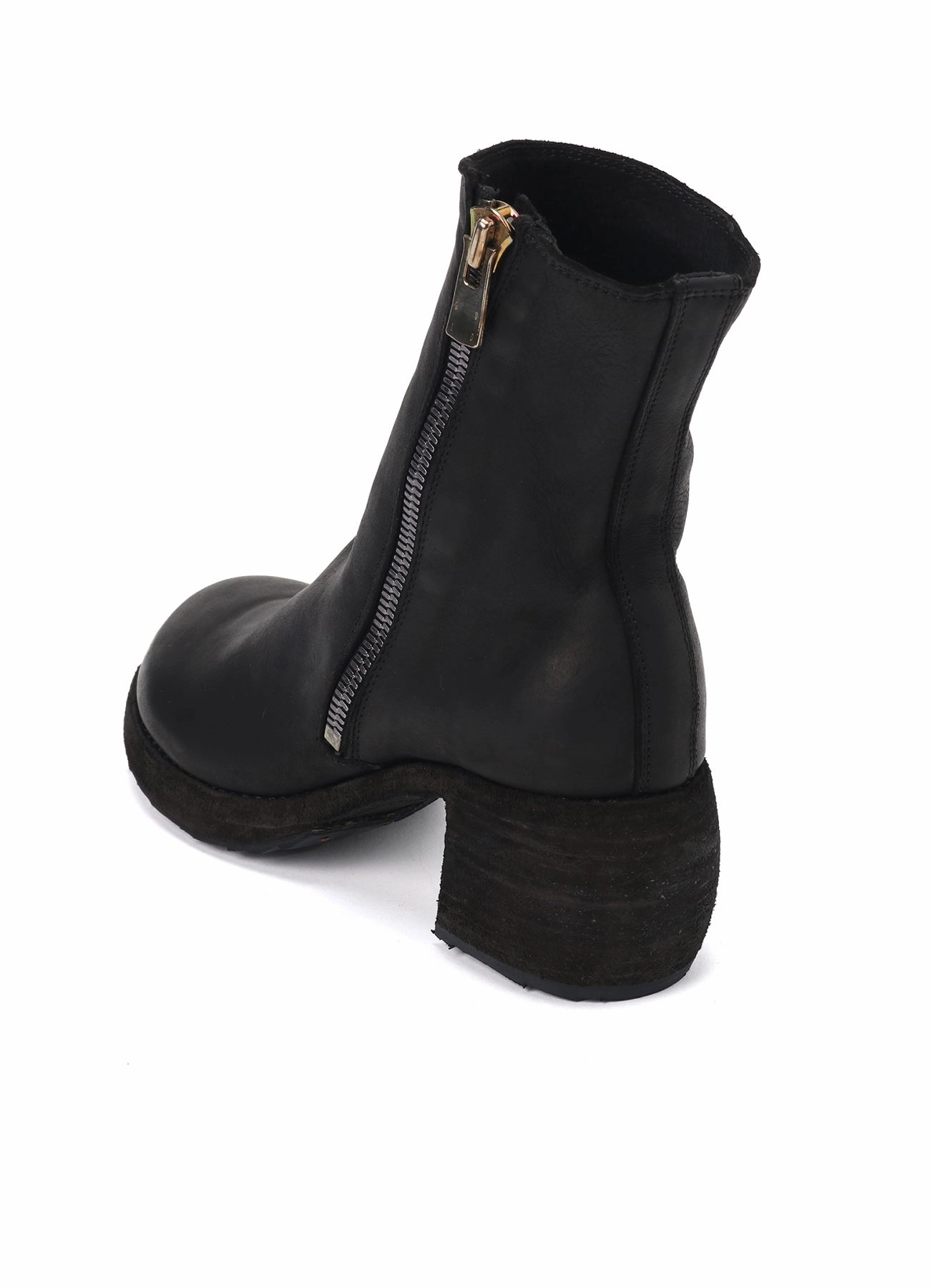 CALF GRAIN BK OBLIQUE SIDE ZIP BOOTS Roper Cowboy Boots