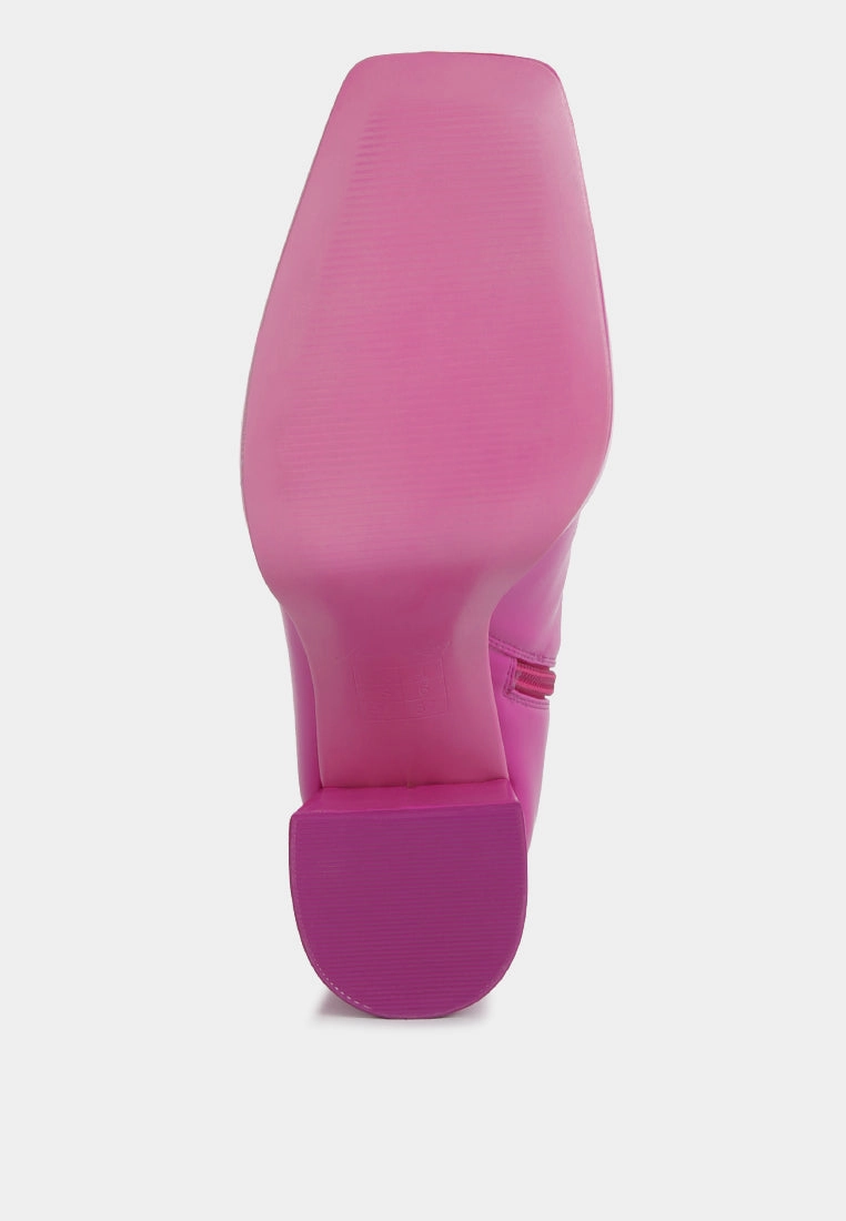 Herman Survivor Steel Toe Boots tintin square toe ankle heeled boots