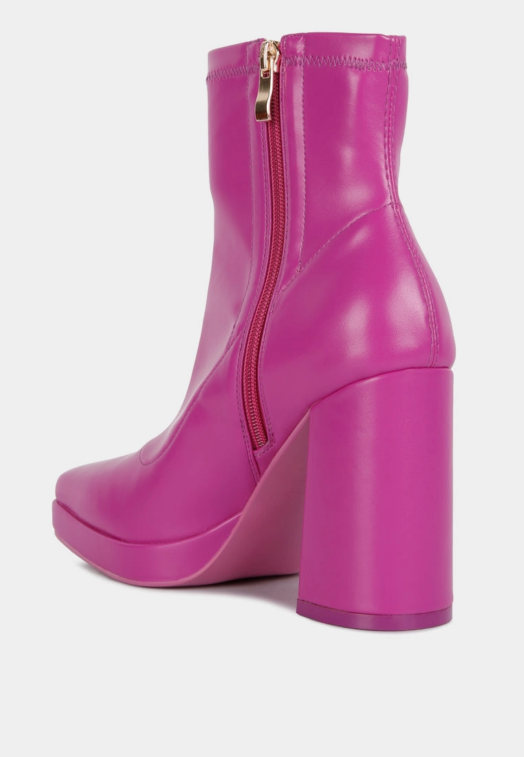 Paloma Wool Boots tintin square toe ankle heeled boots