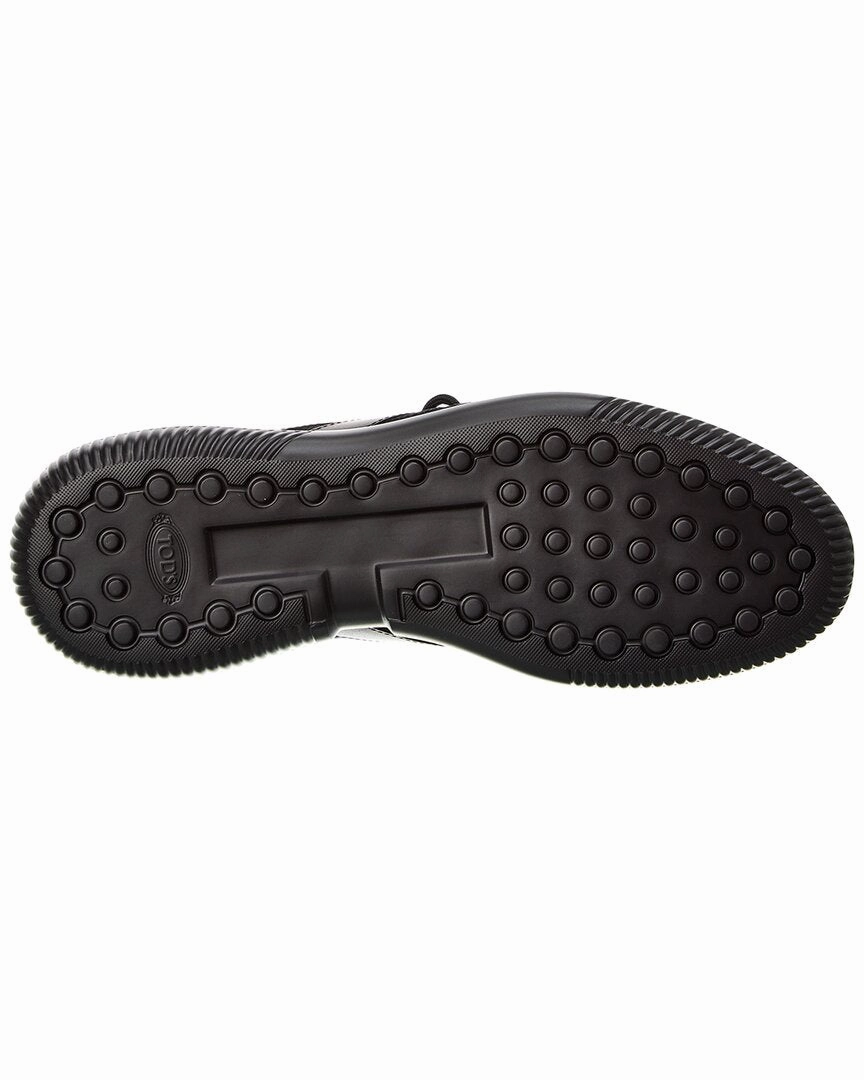 TOD??s Sportivo Light Knit & Leather Sneaker Size 14 Sneakers