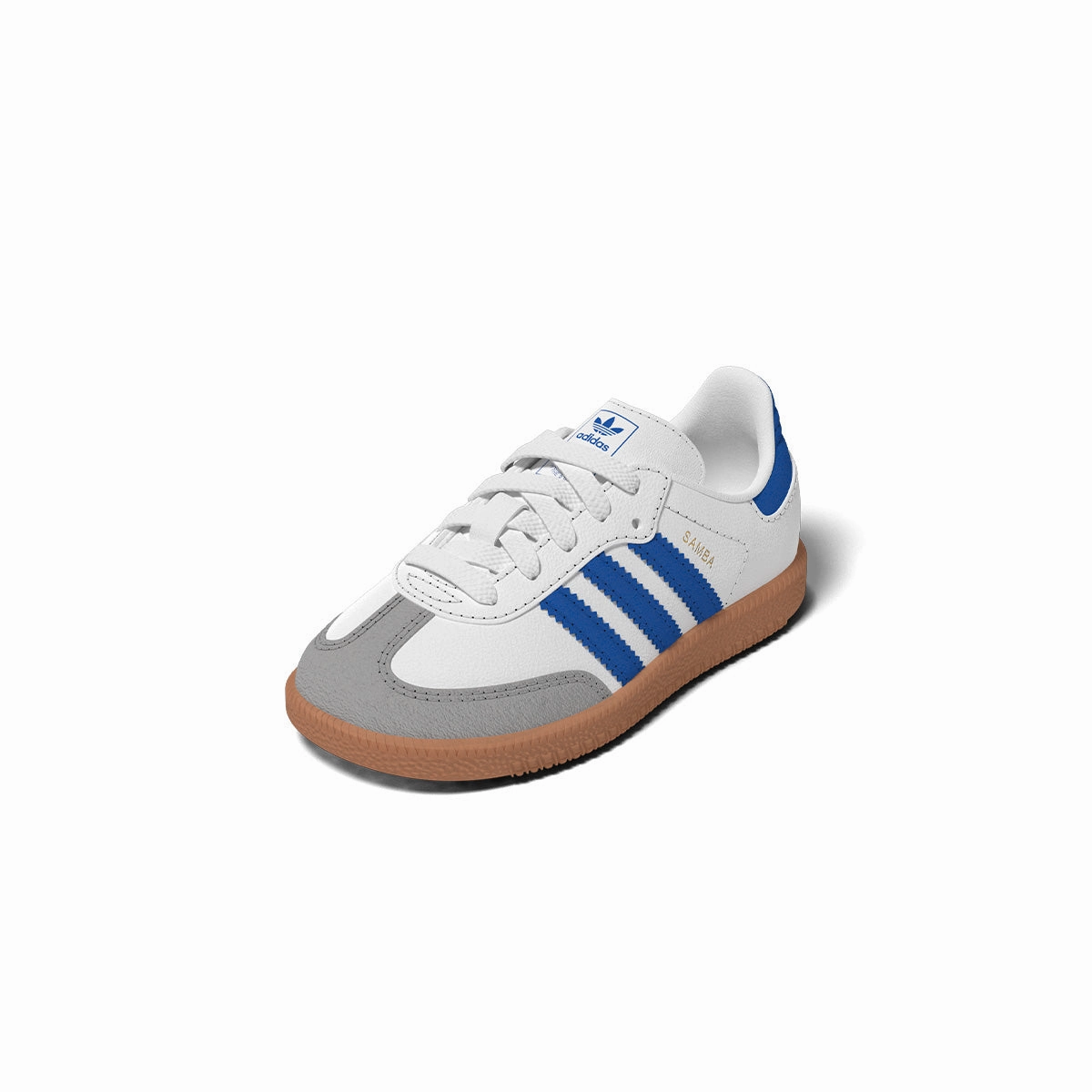Toddler's Samba OG EL 'White Blue' Rasta Shoes Adidas