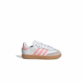 Adidas Forum 2000 Shoes Toddlers Samba OG EL 'White Semi Pink Spark'