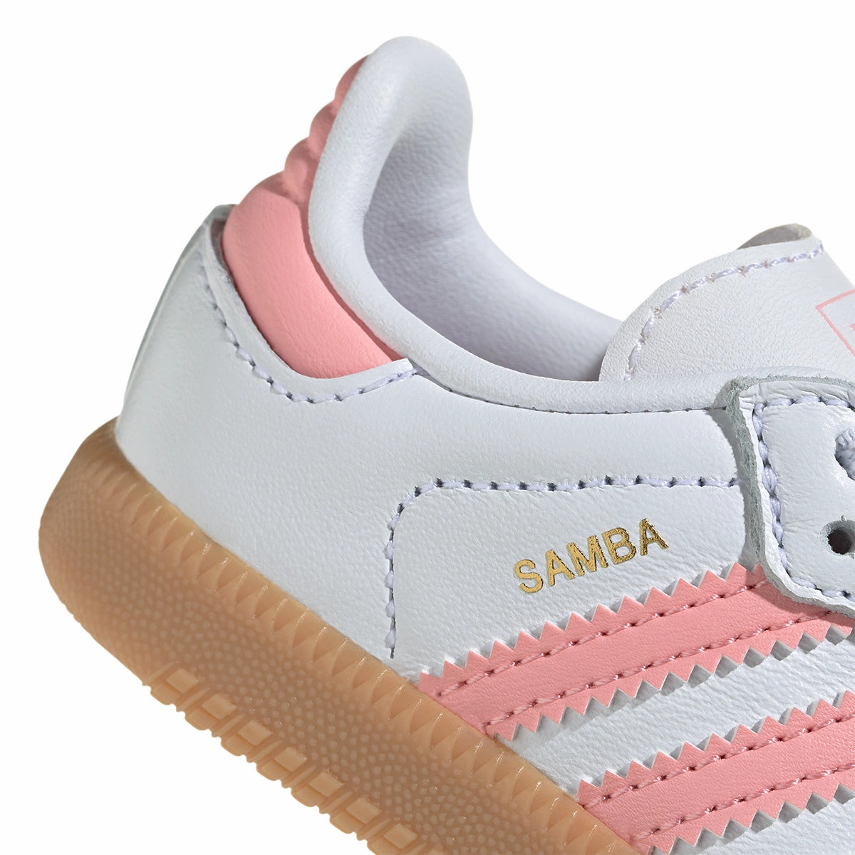 Adidas Shoes Pride Toddlers Samba OG EL 'White Semi Pink Spark'