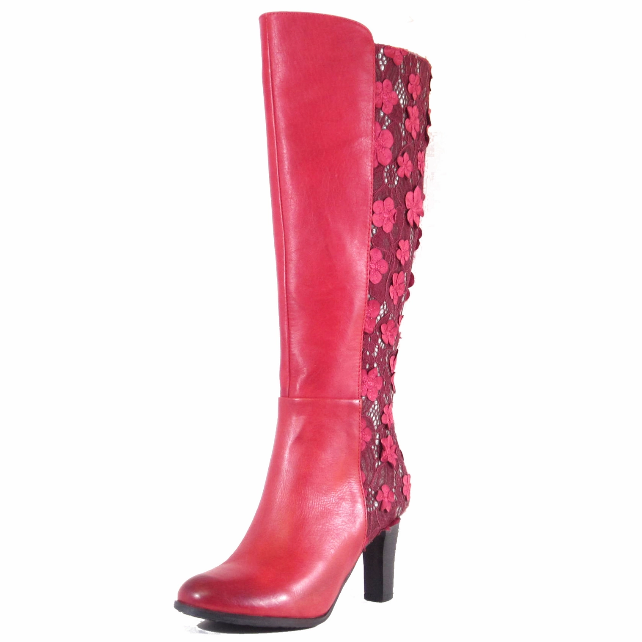 Geller Floral Lace Boots Mons Boots