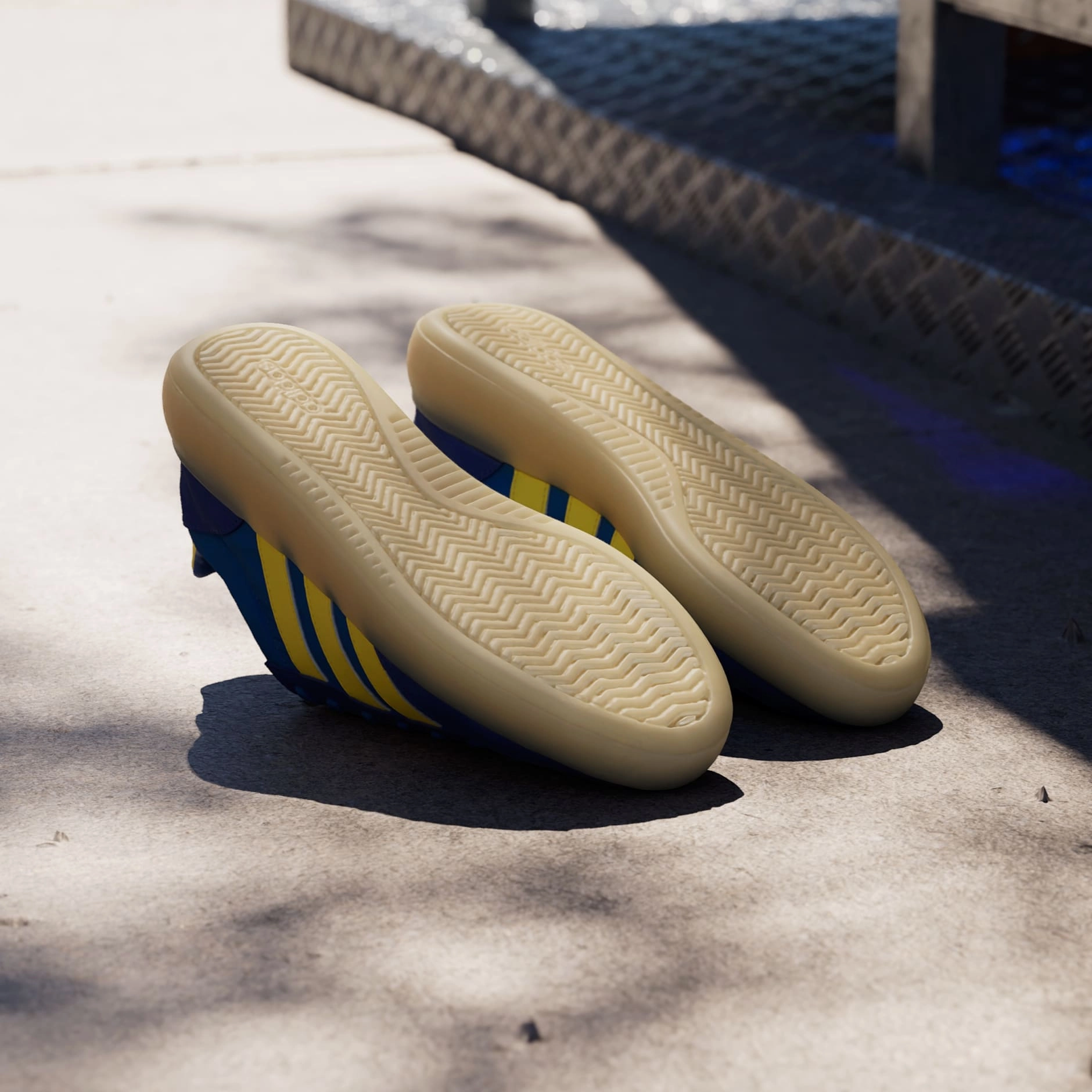 Demon Slayer Adidas Shoes BARREDA DECODE SHOES - Bright Royal / Yellow / Royal Blue