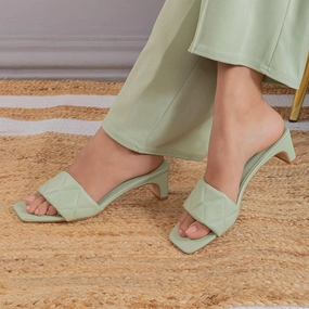 The Aliciz Green Women's Dress Heel Sandals Tresmode Sandals Dunn's River Jamaica