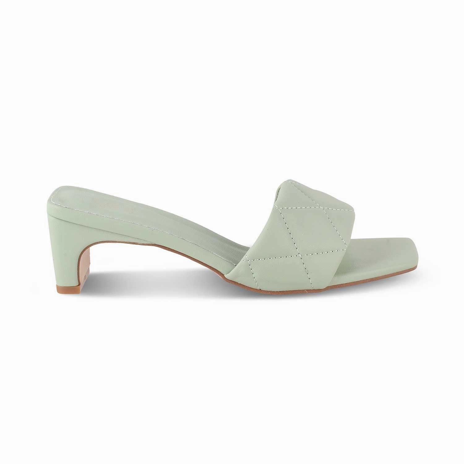 Wood Platform Sandals The Aliciz Green Women's Dress Heel Sandals Tresmode