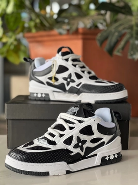 Louis Vuitton skate sneakers - Black white Good Sneakers For Working Out
