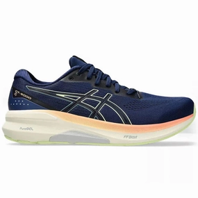 Kohls Asics Running Shoes Men's Asics GT-4000 4, Blue Expanse/Cool Matcha, 11 2E Wide