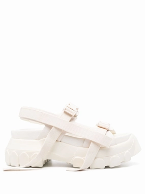 Tractor Sandals Patent Leather Sandals