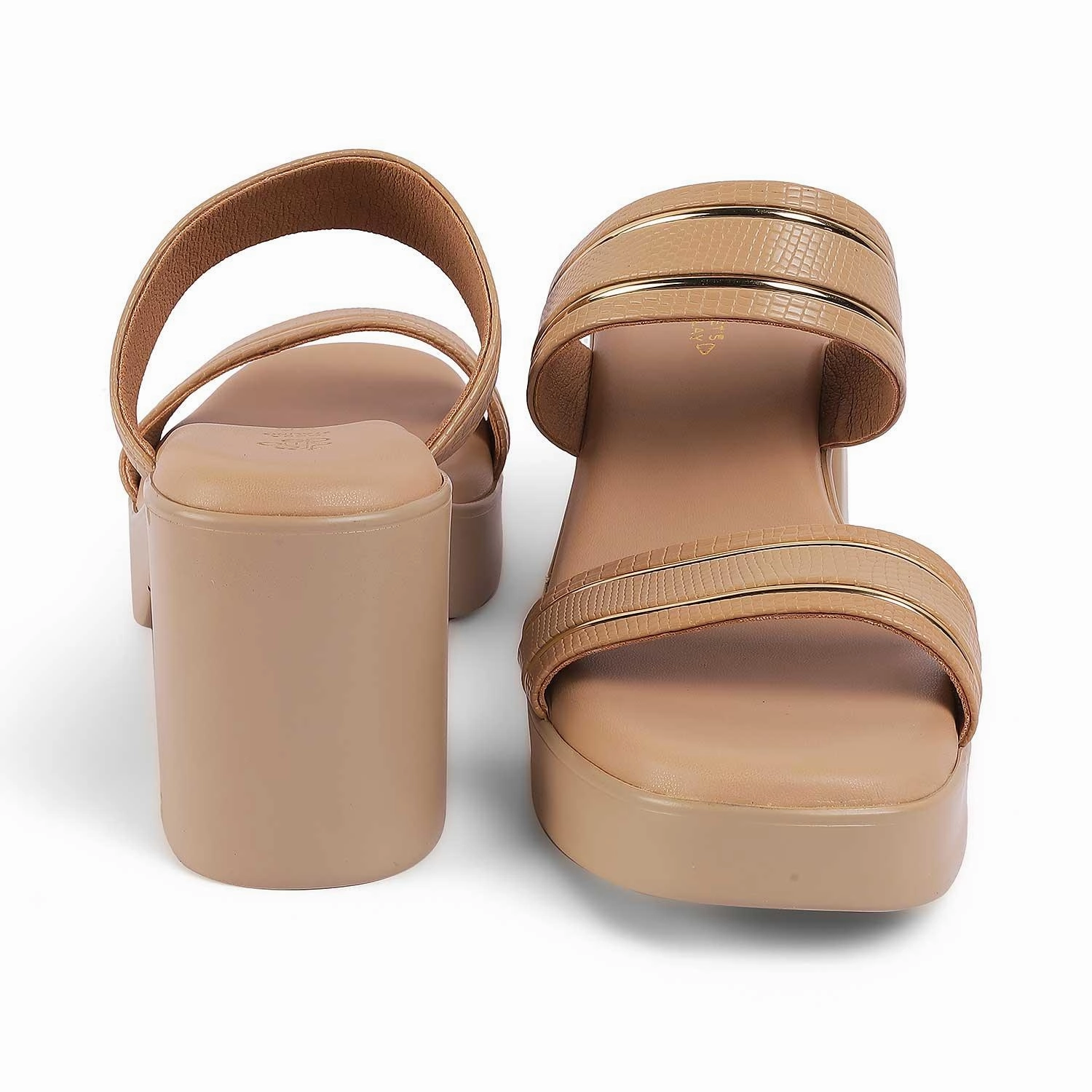 Sandals Royal Resort Reviews Tresmode Mauro Beige Women's Dress Block Heel Sandals