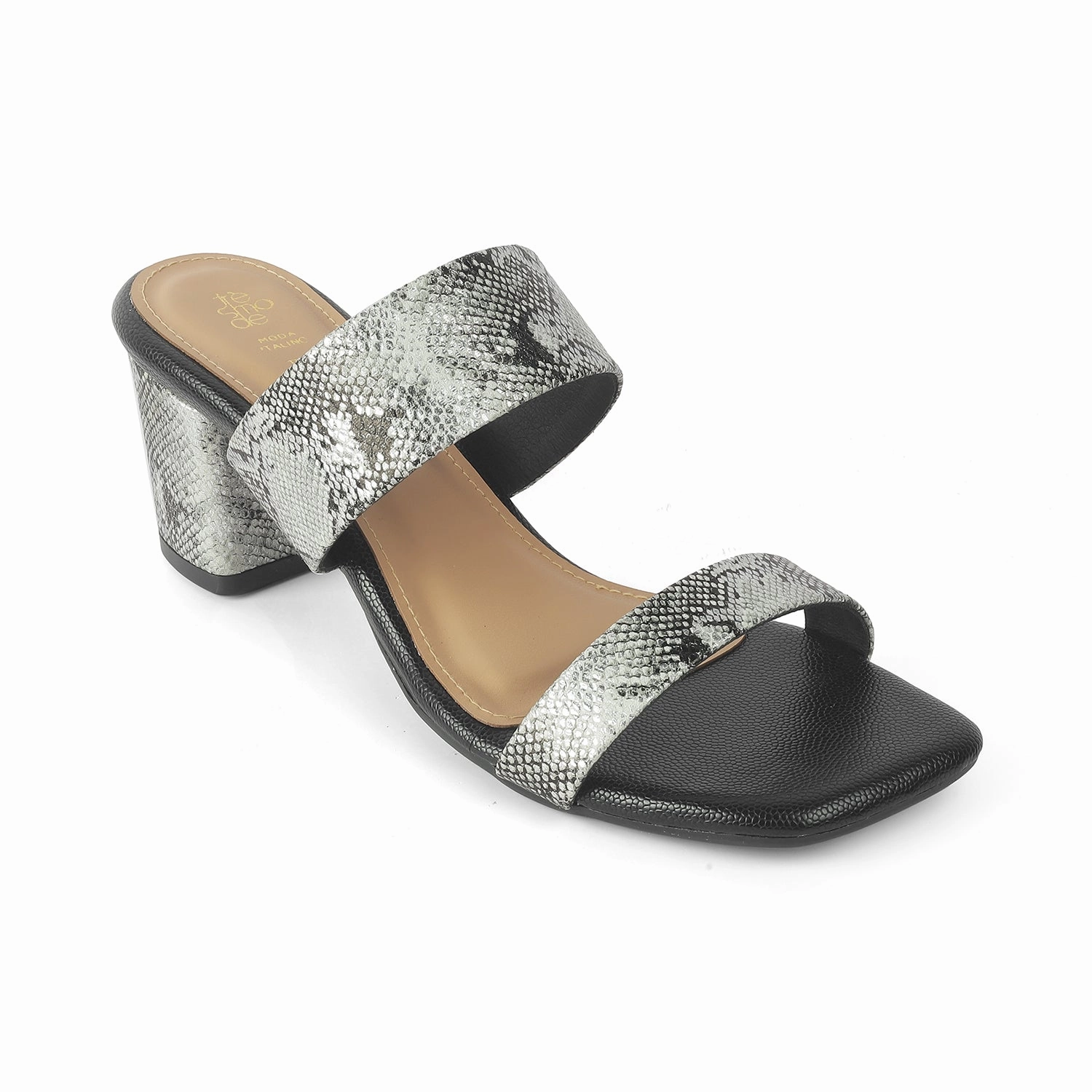 Japanese Sandals Name Tresmode Rentu Pewter Women's Dress Block Heel Sandals