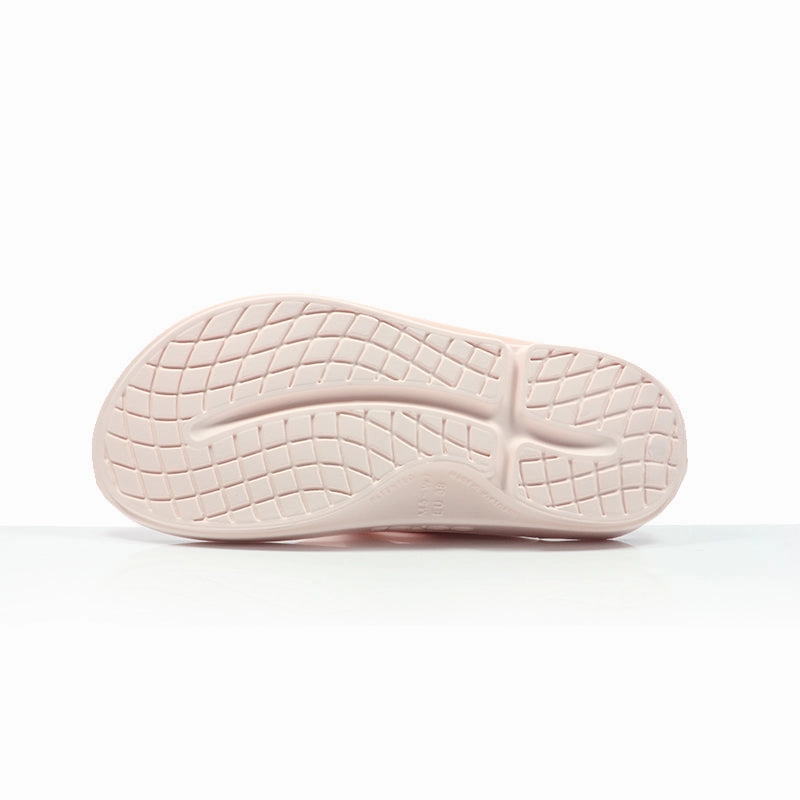 OOfos Women's OOriginal Recovery Flip - Blush Best Shoes For Long Distance Running