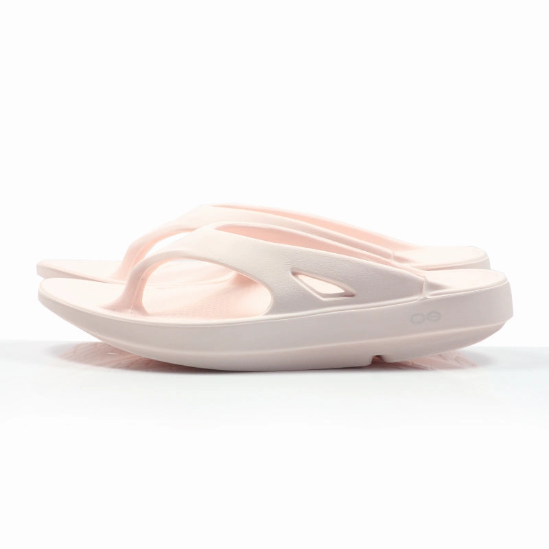 Drawing Running Shoes OOfos Women's OOriginal Recovery Flip - Blush
