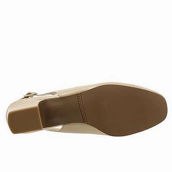 Trotters Dea Heel Nude Leather (Women's)