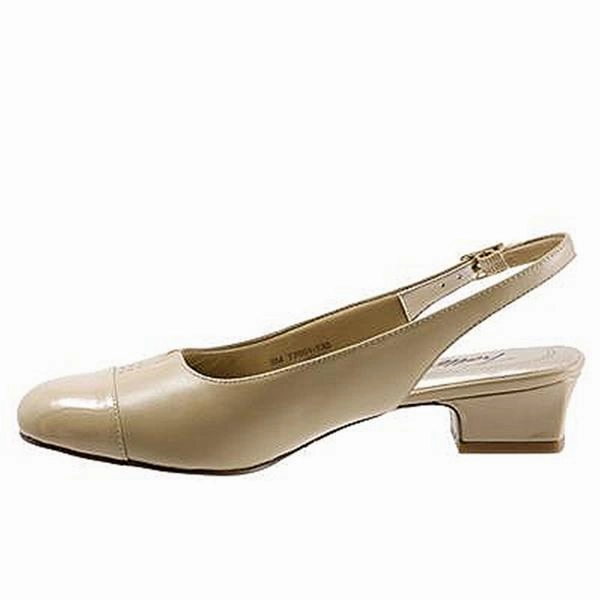 Trotters Dea Heel Nude Leather (Women's)
