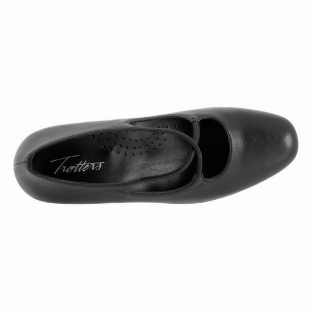 Trotters Demi Black Calf Dress Shoe (Women's)