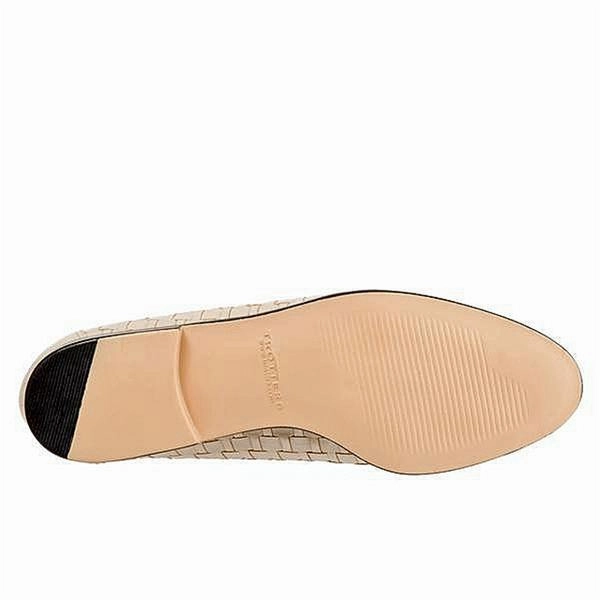 Winter Maxi Dress Shoes Trotters Liz Bone Woven Leather (Women's)