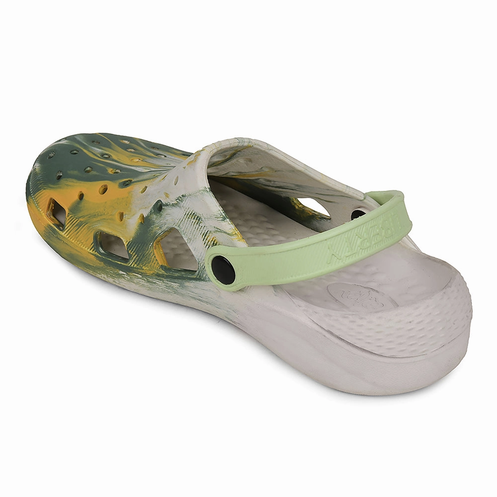 A-HA Off White Slingback Clogs For Men LPMXT-961E By Liberty Wedding Guest Sandals