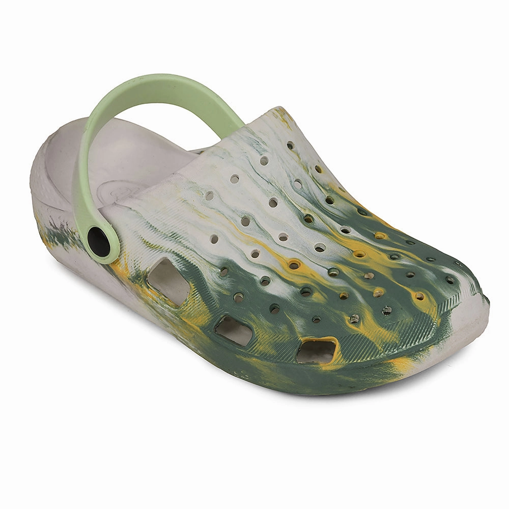 A-HA Off White Slingback Clogs For Men LPMXT-961E By Liberty Light Blue Sandals