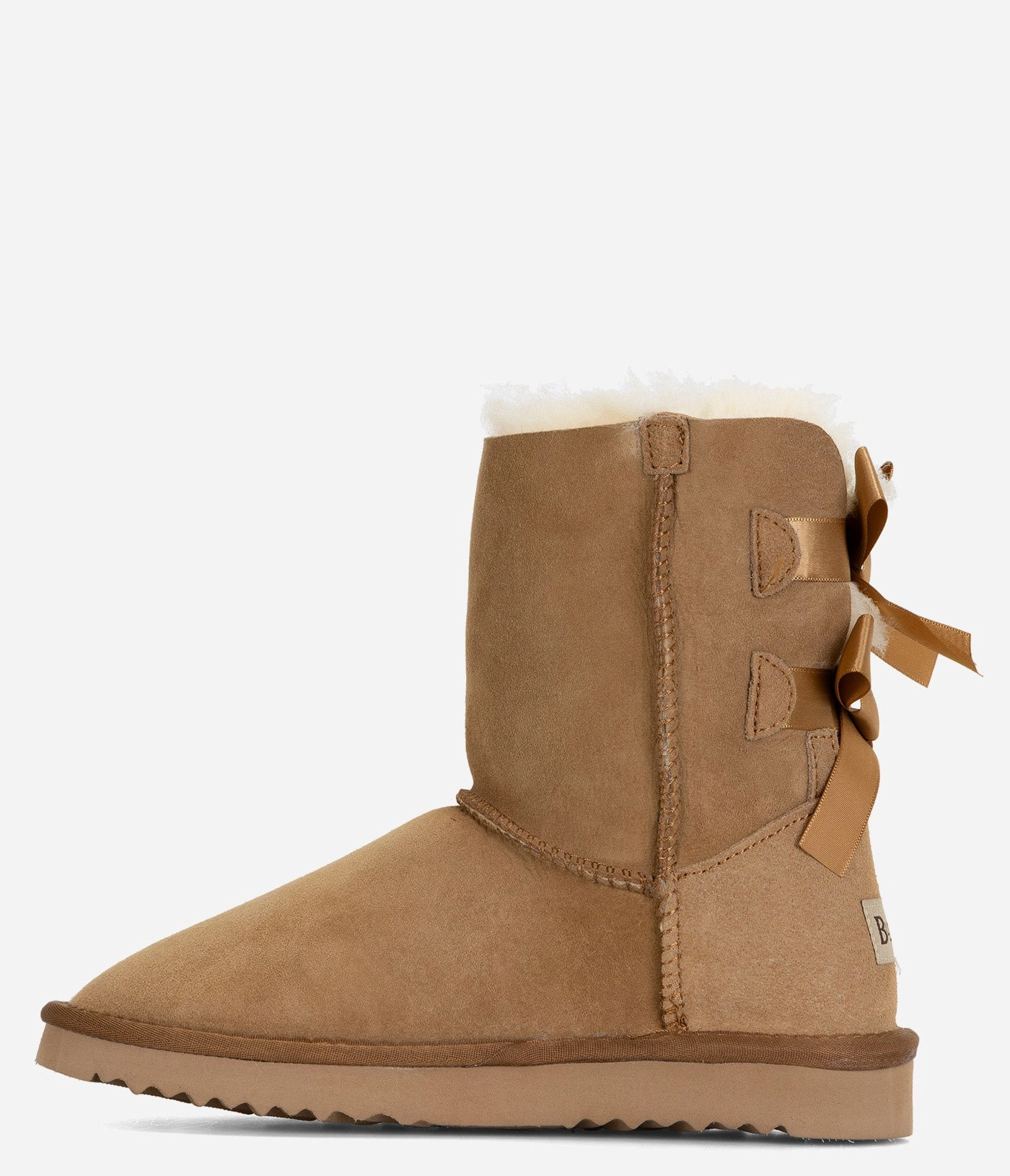 Boot Knee High Boots Burleigh Twinface Sheepskin Short Double Bow Boot - Women