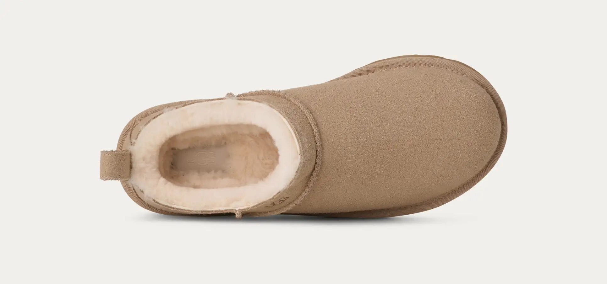 UGG WOMENS CLASSIC MICRO - SAND High Heel Slides