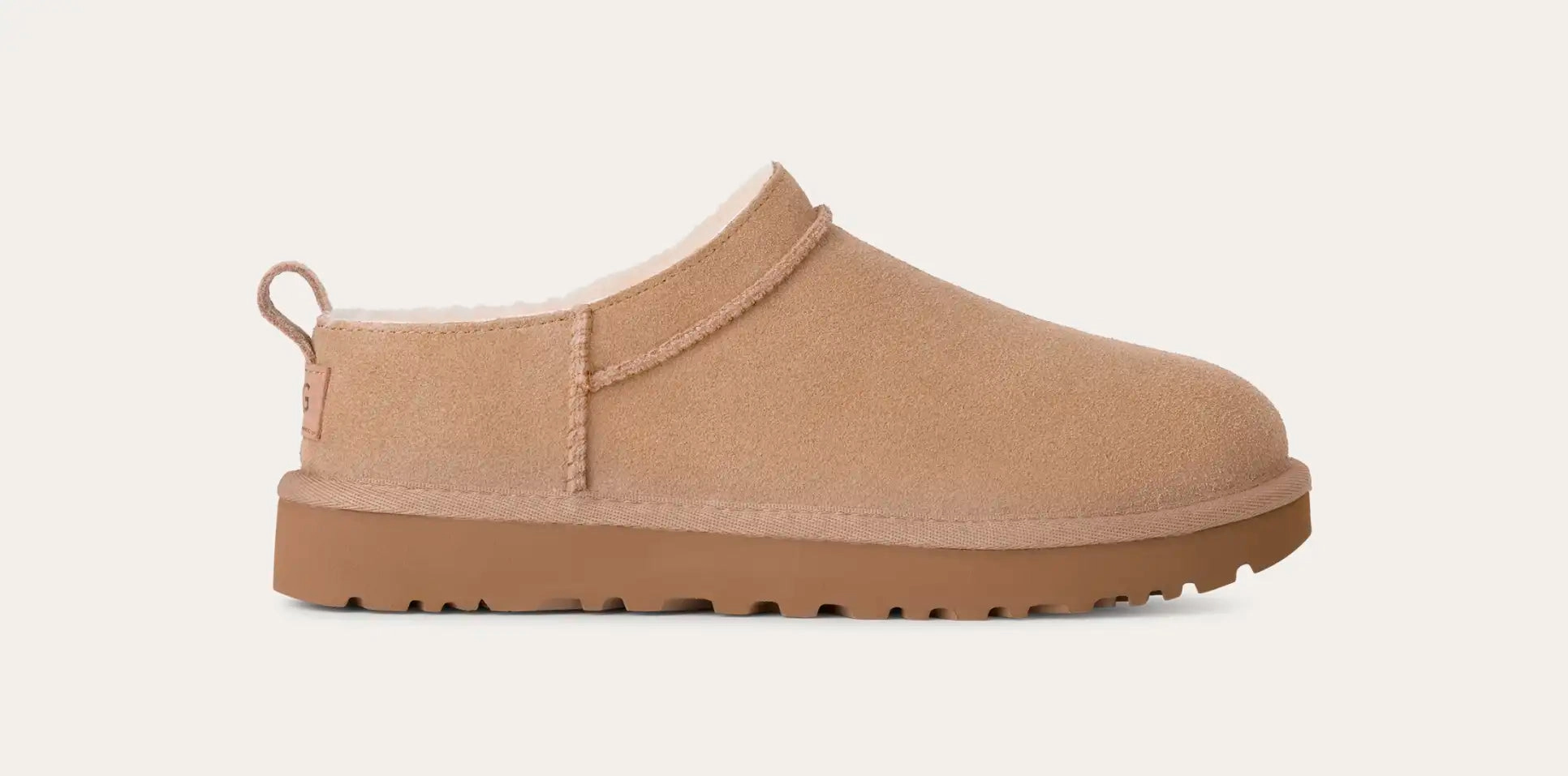Schnauzer Slippers UGG WOMENS CLASSIC MICRO - SAND