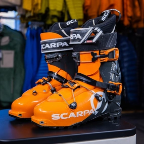 Lightweight Boots Hiking Scarpa Maestrale Demo Ski Boots