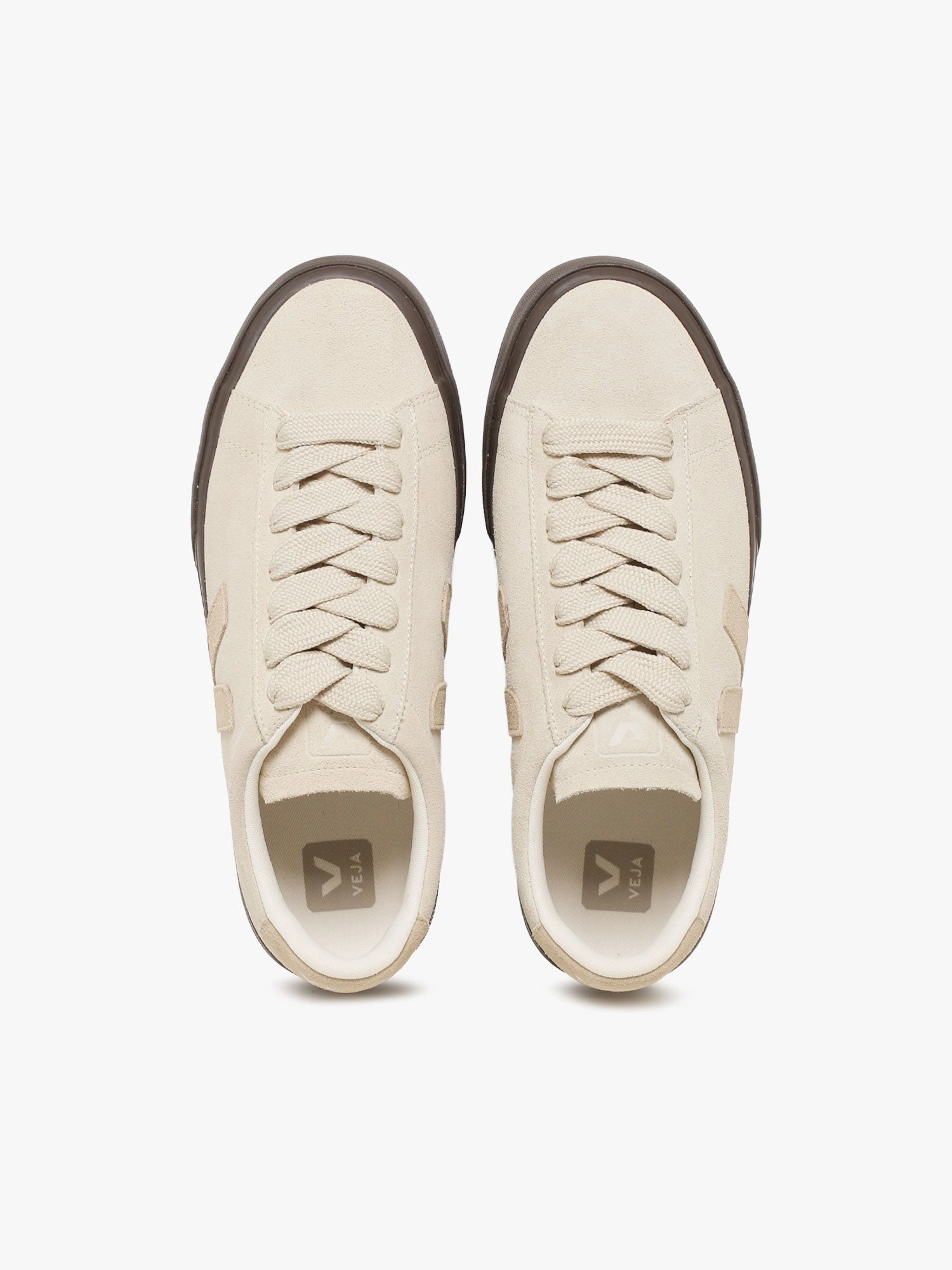 Flat Office Shoes Campo Bold Pierre Almond Suede
