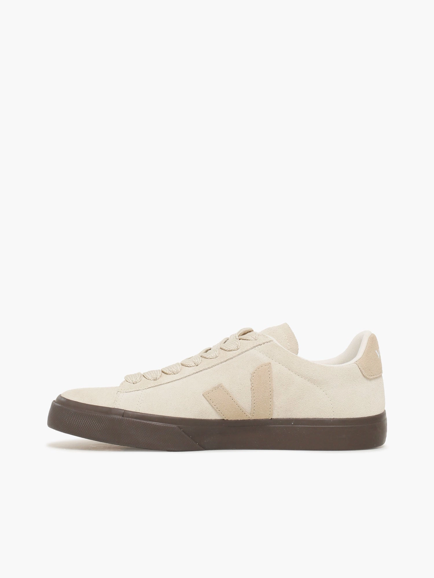 Campo Bold Pierre Almond Suede Flat Feet House Shoes