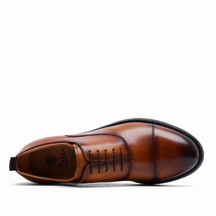 West Louis Gentleman Retro Patent Leather Oxford Best Orthotic Dress Shoes