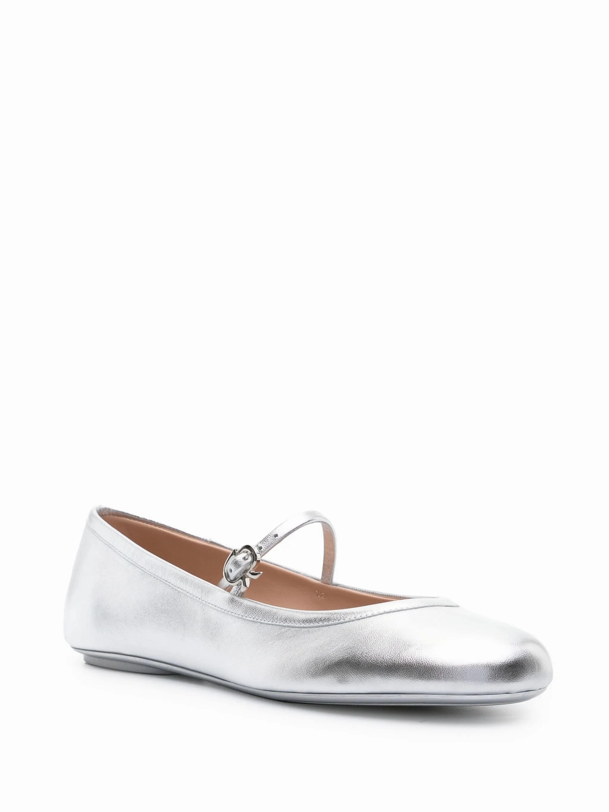 Flat Workout Shoes Carla leather ballerina flats