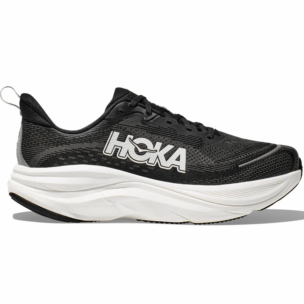 Reformation Shoes Men's Hoka Skyflow, Black/White, 12.5 D Medium
