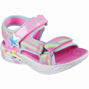 Skechers Pink Unicorn Dreams Sandal Sandals Agent Portal