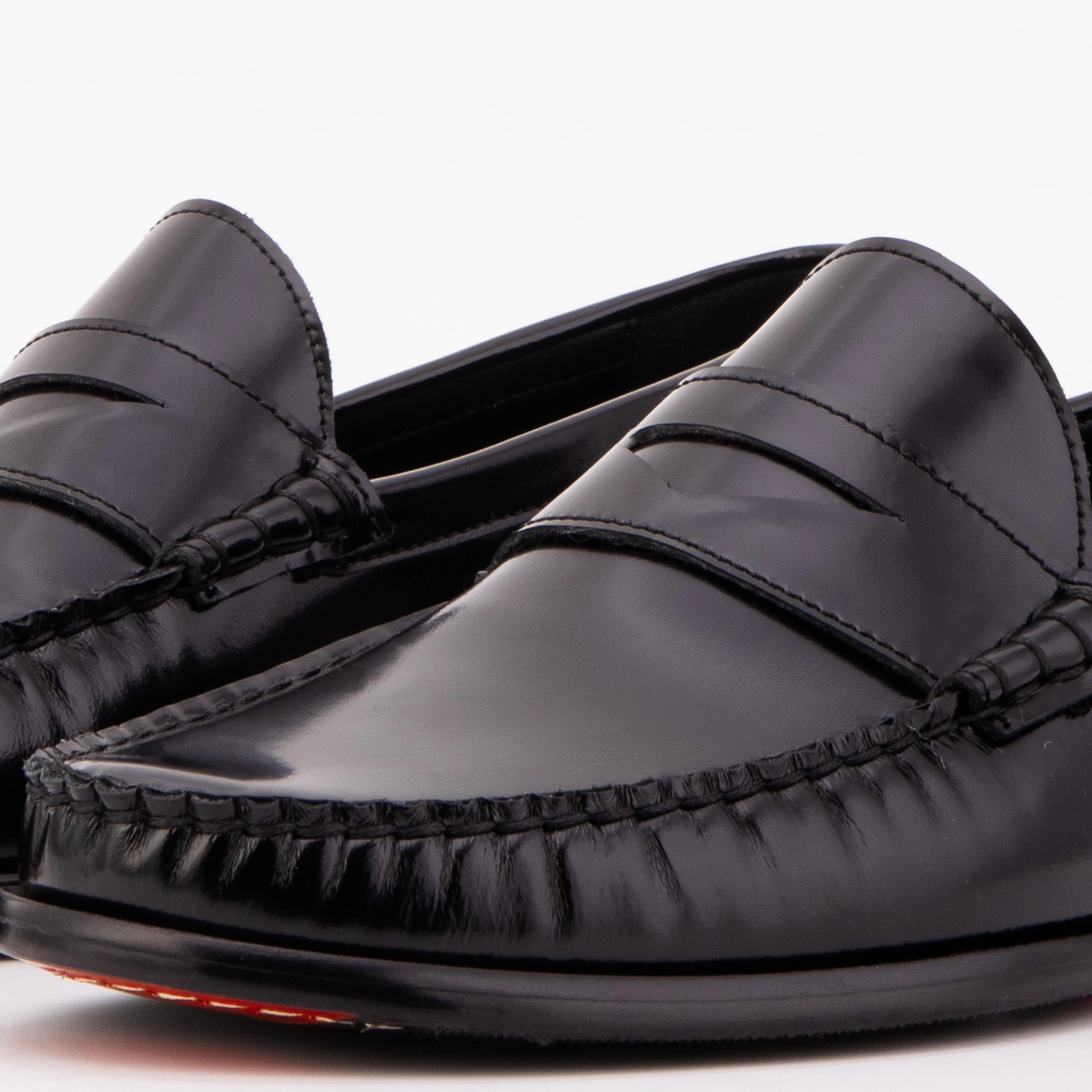 White Patent Leather Dress Shoes The Belmont Black Polished Leather Men Loafer