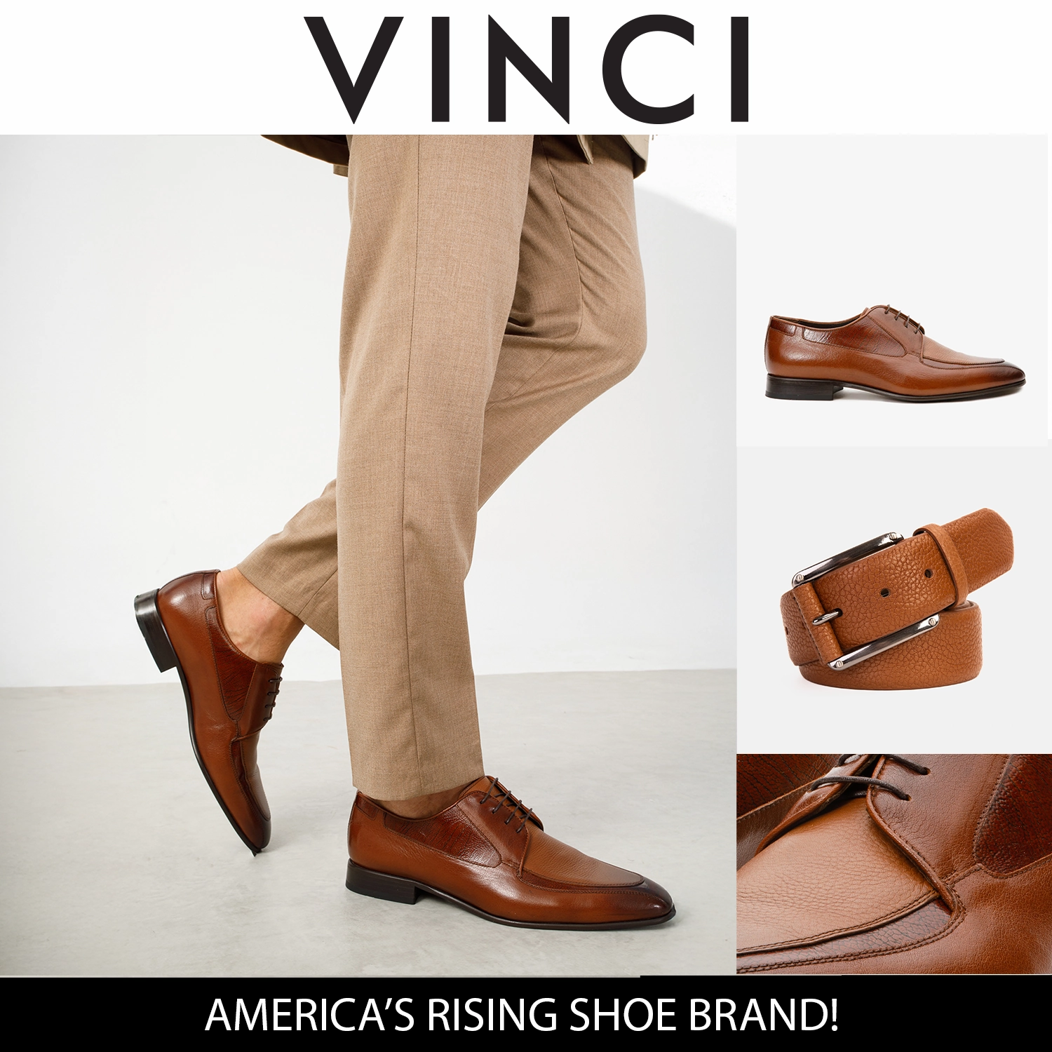 Slip On Shoes With Dress The Gardi Tan Leather Derby Men Shoe