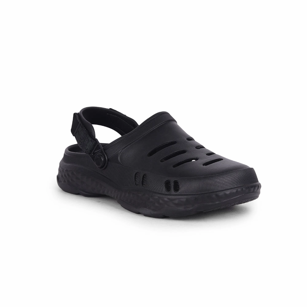 A-HA Casual Black Clogs For Men BEACHRIDE By Liberty Luna Sandals
