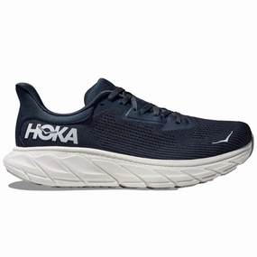 Hawaii Men's Hoka Arahi 7, Outer Space/White, 8.5 D Medium