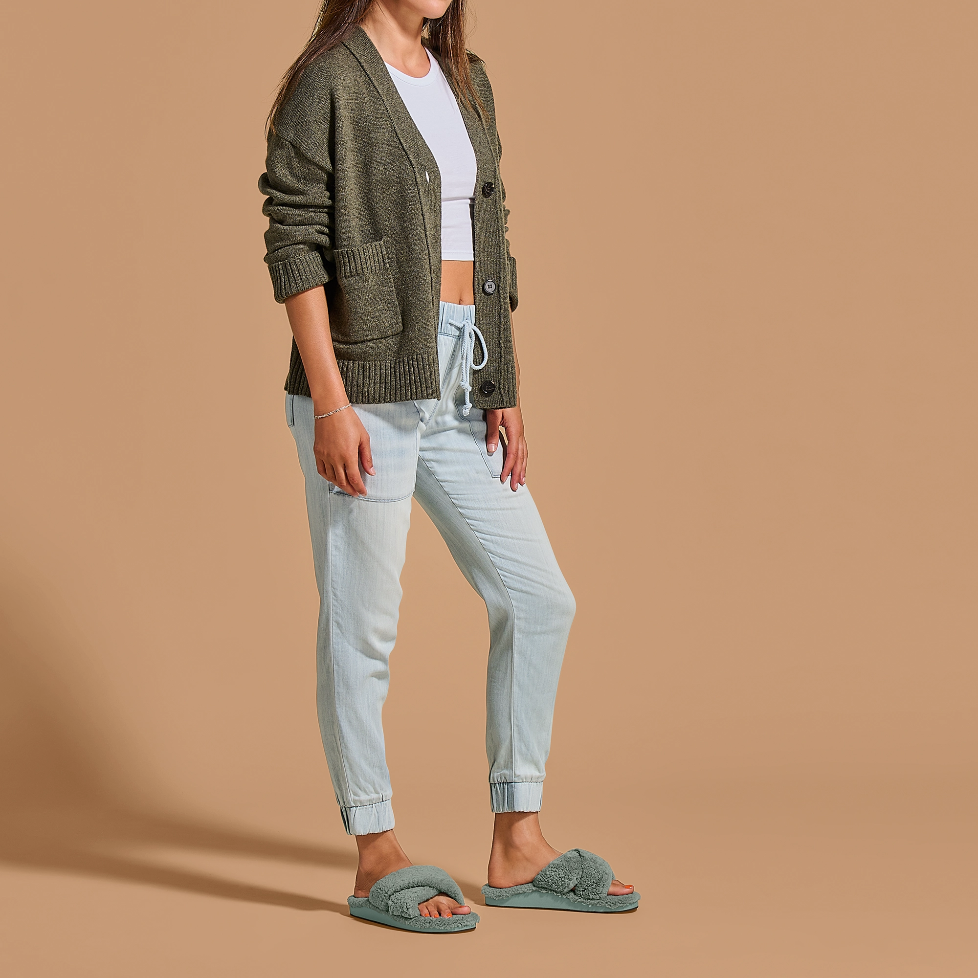 Slippers For Adults Hila Heu - Muted Green