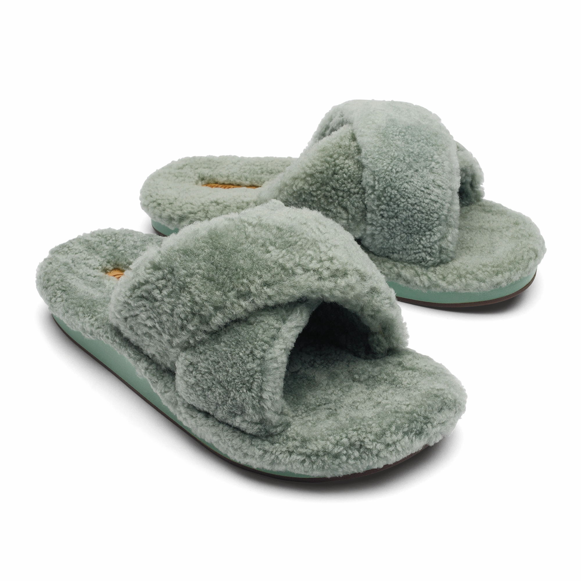 Oscar The Grouch Slippers Hila Heu - Muted Green