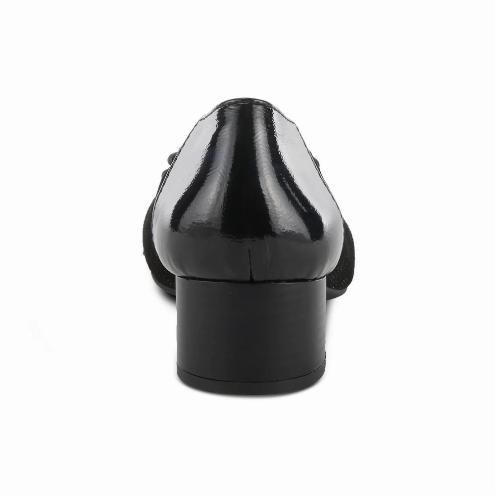 Spring Step Paulette Black Patent Leather Pump (Women's) Oxford Shoes With Dress