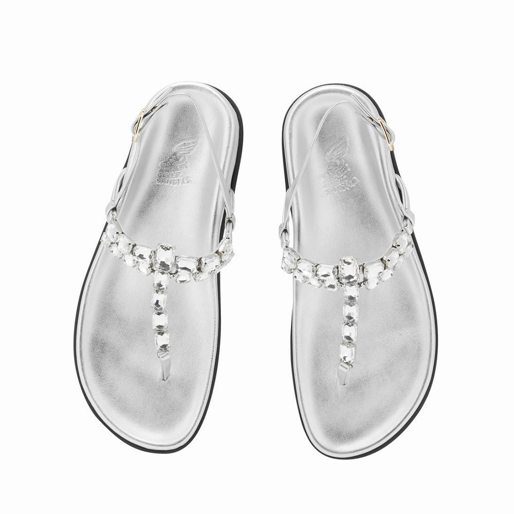Sandals Clarks Mens Katerina Crystals Silver