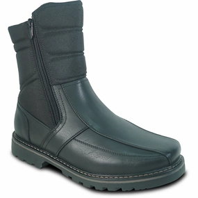 Indian Boots BRAVO Men Boot Dean-17 Casual Winter Fur Boot Black