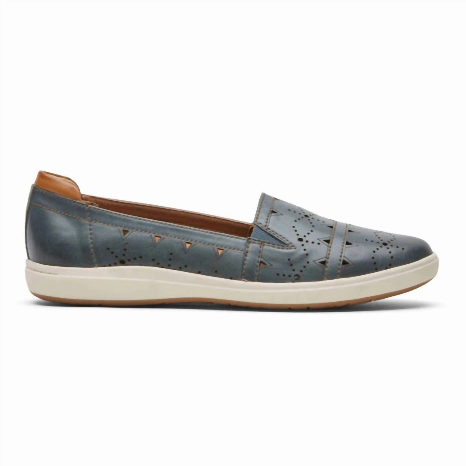 Old Money Loafers Review Women's Bailee Slip On Shoes In Blue
