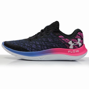 Under Armour Flow Velociti Wind 2 Women's Running Shoe - Black/Electro Pink Running Shoes Discount