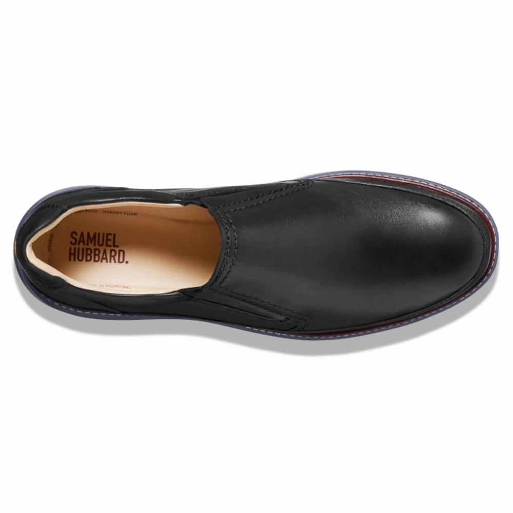 Samuel Hubbard Rafael Slip-On Black Leather Shoe (Men's)
